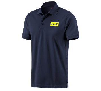 T067324 Tetra Poloshirt Herren blau L